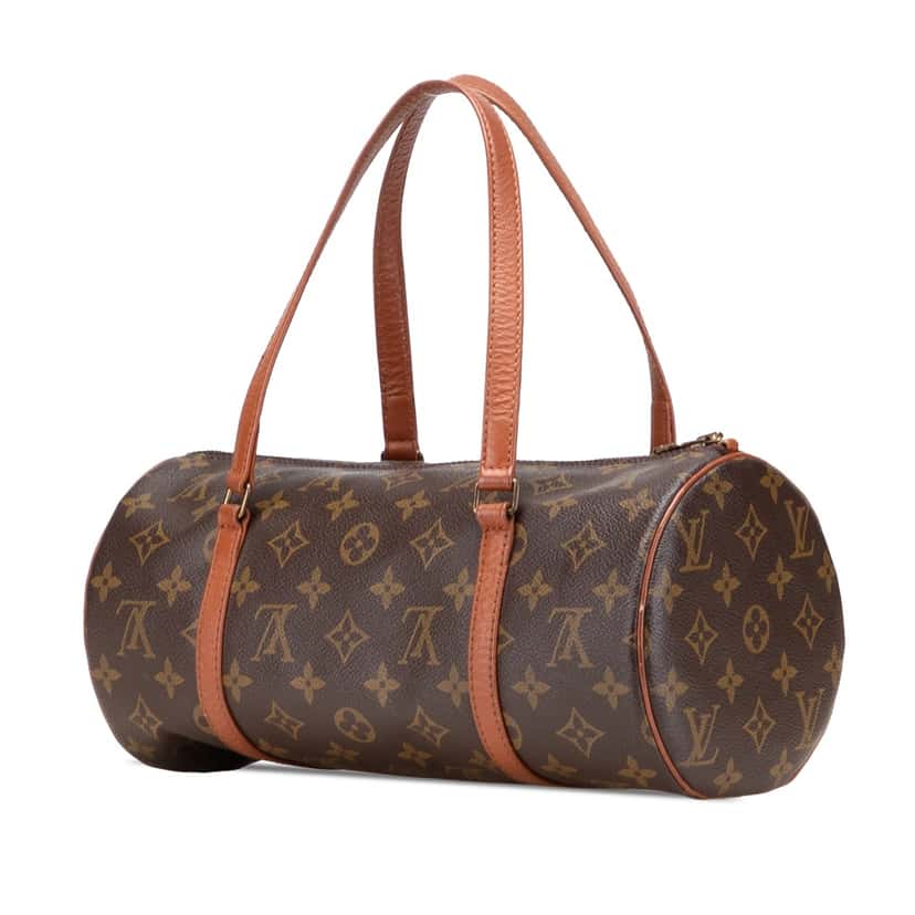 Louis Vuitton Monogram Papillon 30 Brown Canvas Good condition - Back View
