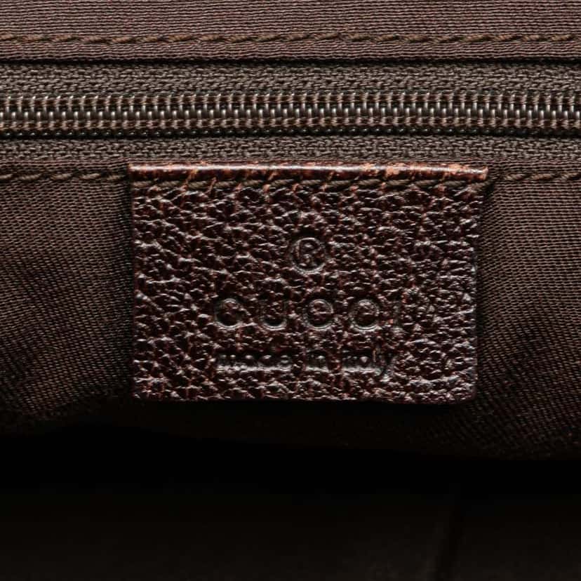 Gucci GG Canvas Abbey D Ring Tote Brown Good condition - Box View