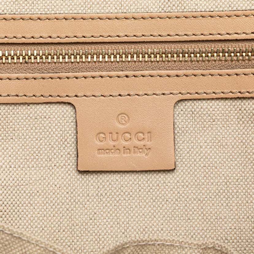 Gucci GG Canvas Lovely Tote Pink Good condition - Box View
