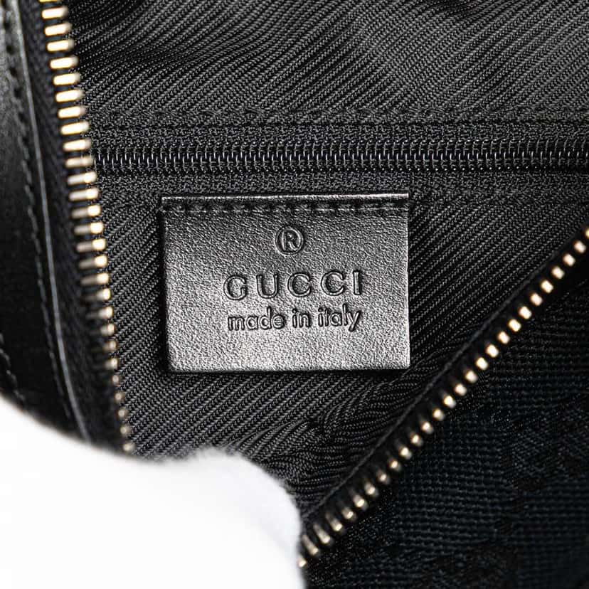 Gucci GG Canvas Shoulder Bag Blue Good condition - Box View
