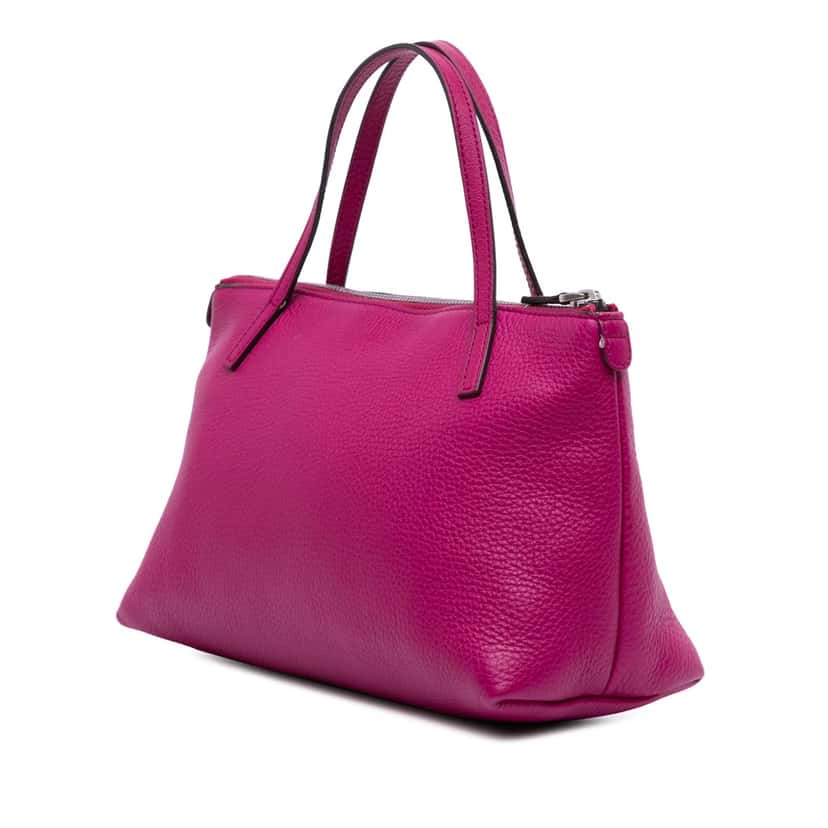 Gucci Kids Mini Leather Soho Tote Pink Leather Good condition - Back View