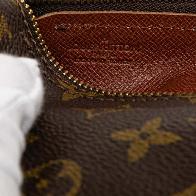 Louis Vuitton Monogram Trousse Ronde Pencil Case 20 Brown Good condition - Box View