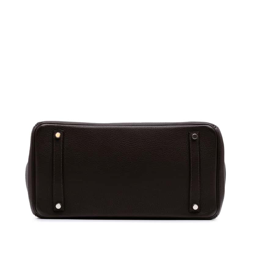 Hermès Togo Birkin Retourne 35 Brown Leather Good condition - Inside View