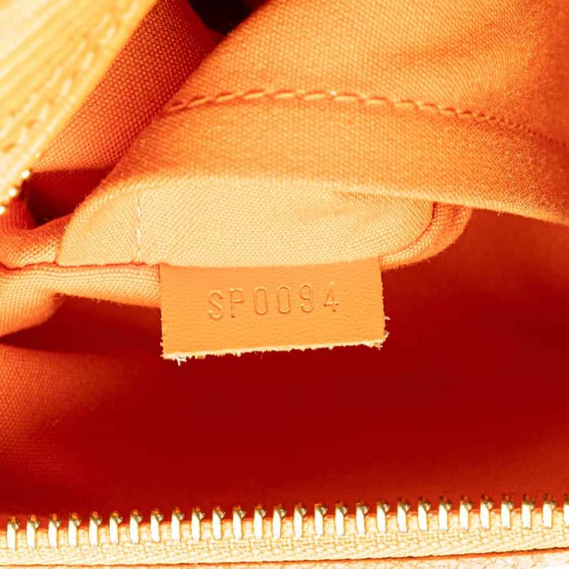 Louis Vuitton Epi Speedy 30 Orange Leather Good condition - Box View