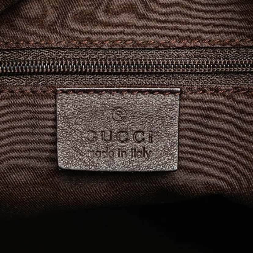 Gucci GG Canvas Abbey D Ring Crossbody Brown Good condition - Box View