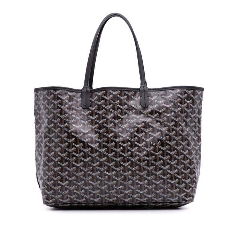 Goyard Goyardine Saint Louis PM Black Good condition - Front View