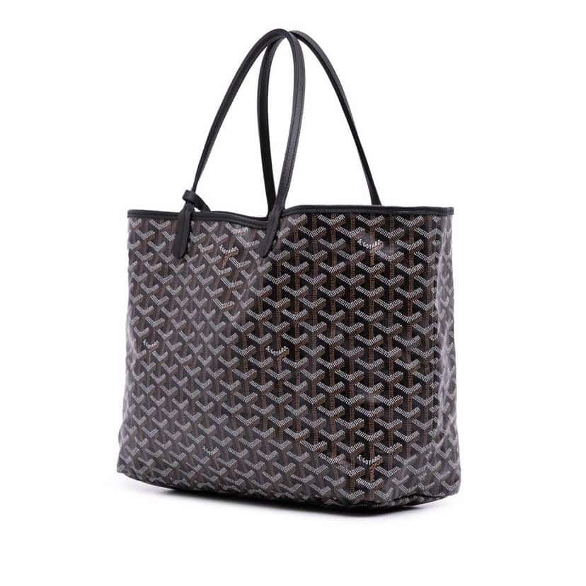 Goyard Goyardine Saint Louis PM Black Good condition - Back View