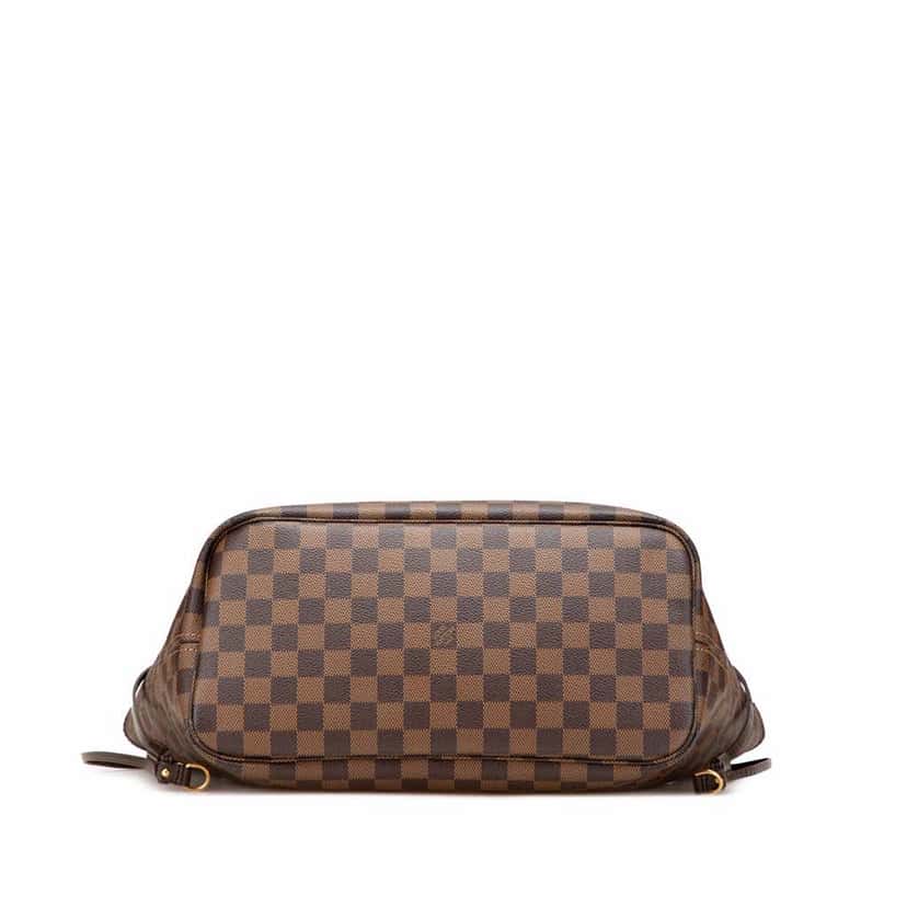 Louis Vuitton Damier Ebene Neverfull MM Brown Canvas Good condition - Inside View