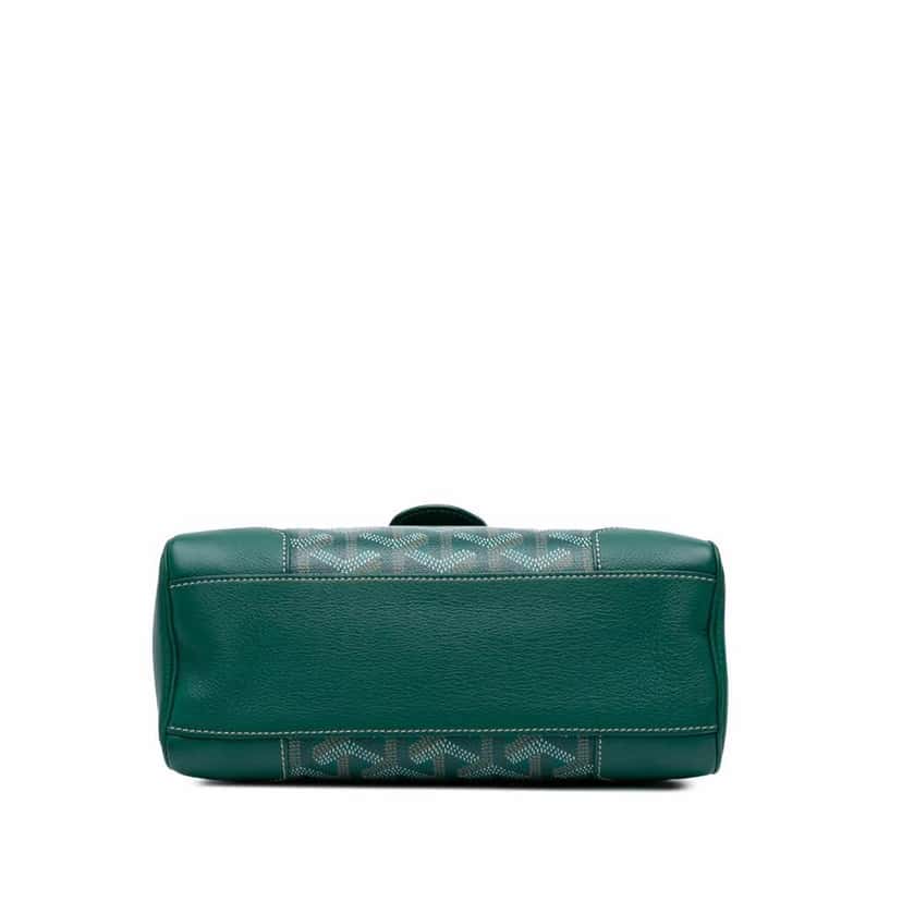 Goyard Mini Goyardine Saigon Souple Green Good condition - Inside View