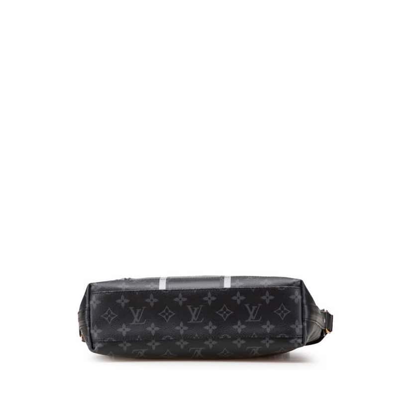Louis Vuitton Fragment Monogram Eclipse Flash Apollo Messenger PM Black Canvas Good condition - Inside View