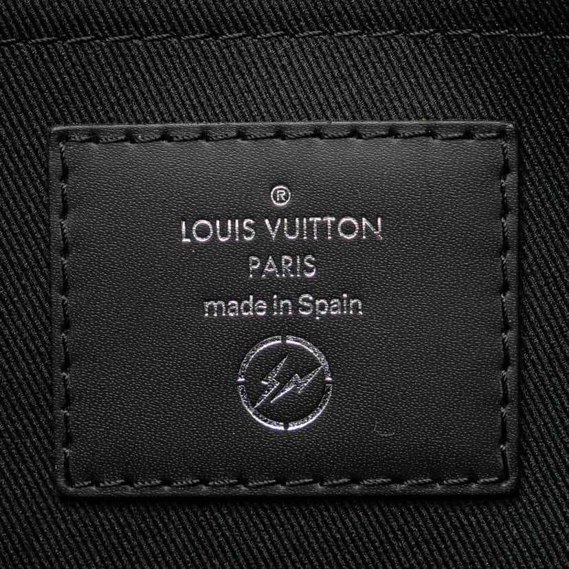 Louis Vuitton Fragment Monogram Eclipse Flash Apollo Messenger PM Black Canvas Good condition - Box View