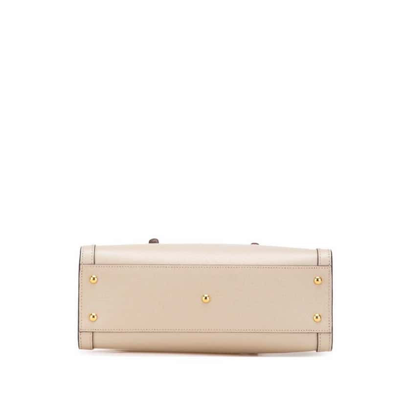 Gucci Small Leather Bamboo Diana Satchel Brown Leather Good condition - Inside View