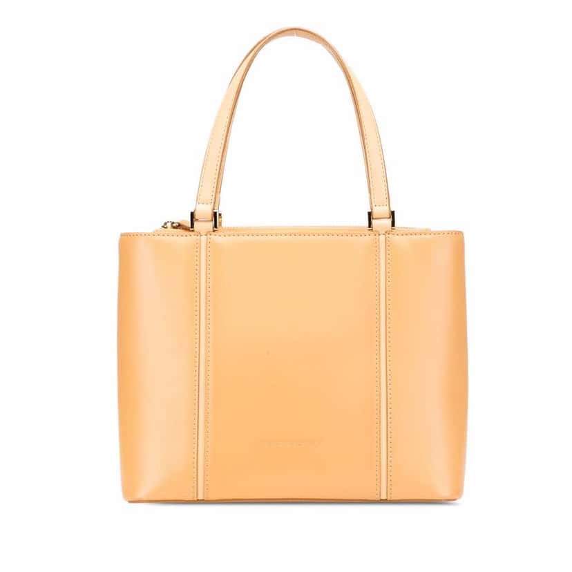 Burberry Leather Tote Brown Leather Very good condition - Front View