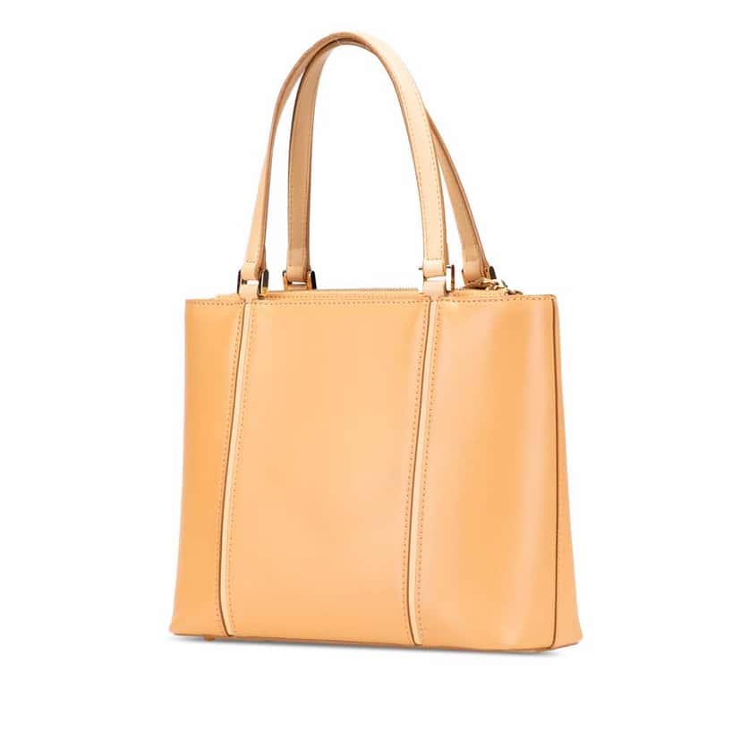 Burberry Leather Tote Brown Leather Very good condition - Back View