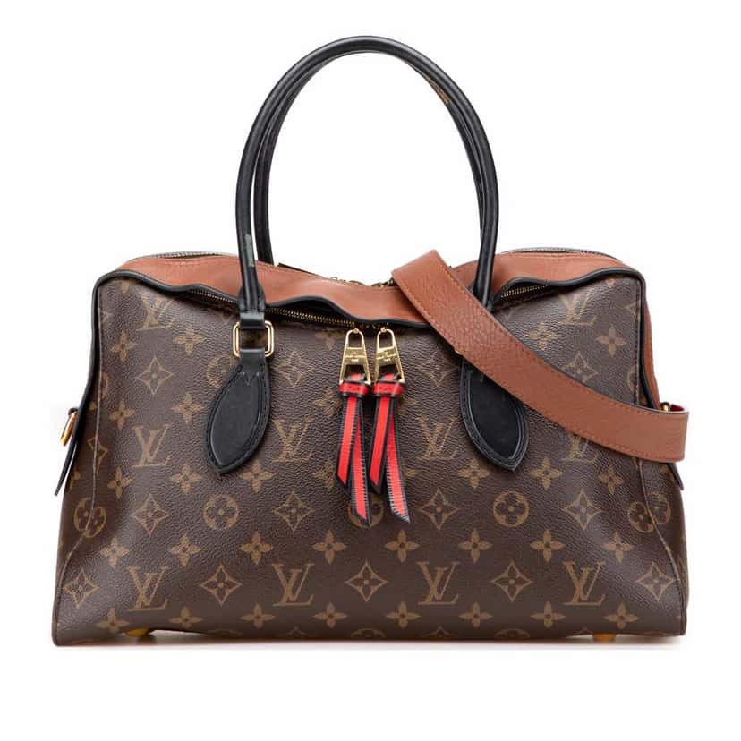 Louis Vuitton Monogram Tuileries Brown Canvas Good condition - Front View