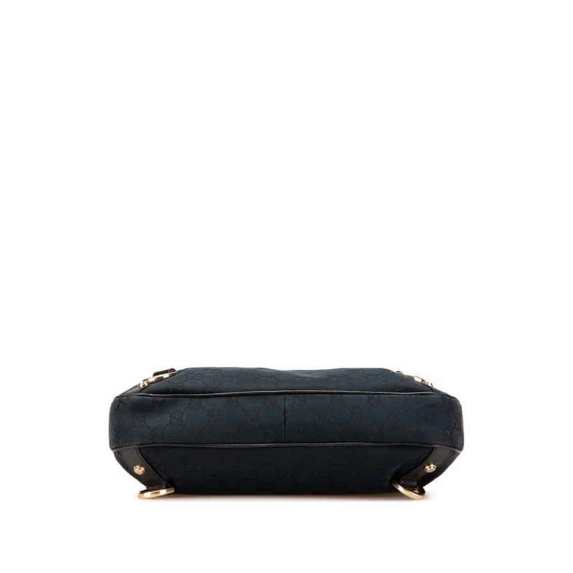 Gucci GG Canvas Abbey D Ring Shoulder Bag Blue Good condition - Inside View