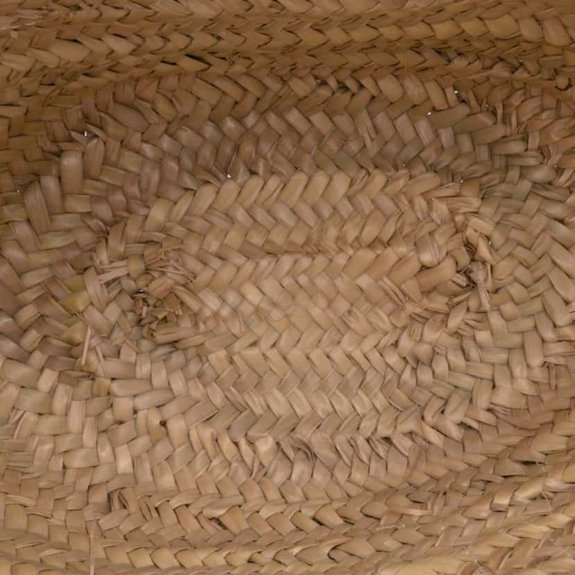 Loewe Small Raffia Basket Tote Brown Good condition - Model View