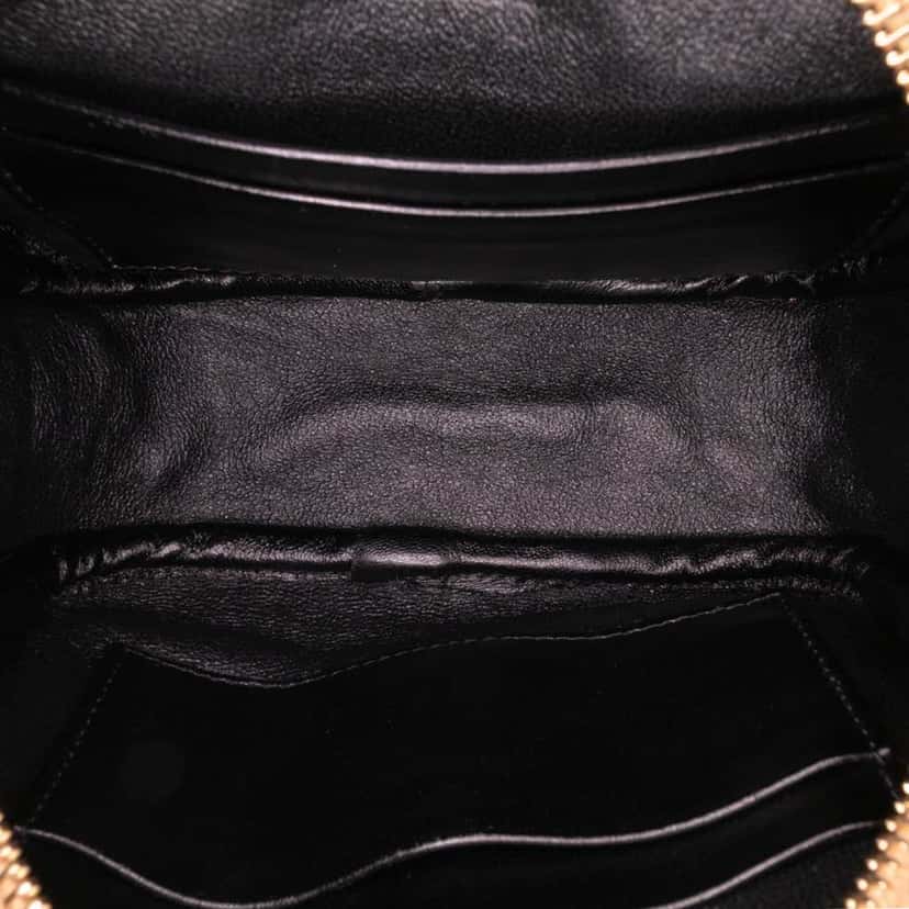 Saint Laurent Nappa Monogram Blogger Bag Brown Leather Good condition - Model View