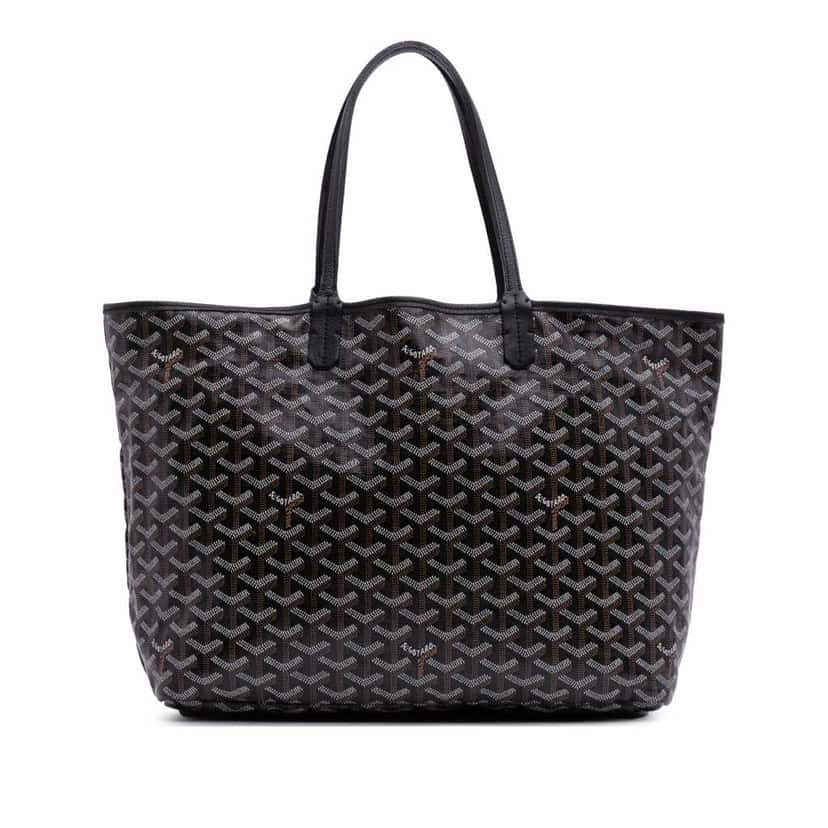 Goyard Goyardine Saint Louis PM Black Good condition - Front View