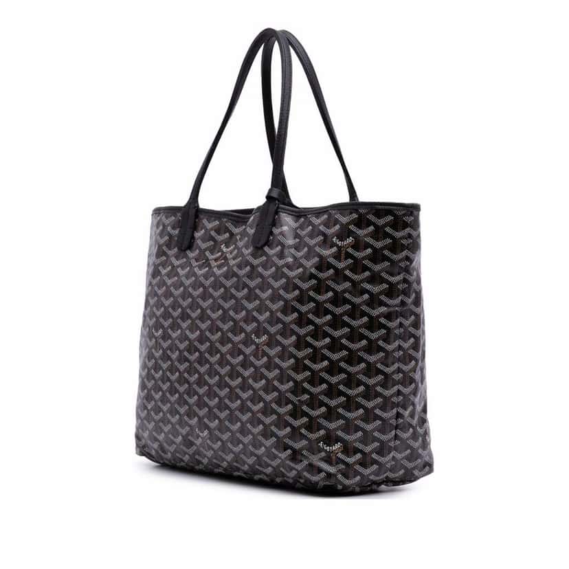 Goyard Goyardine Saint Louis PM Black Good condition - Back View