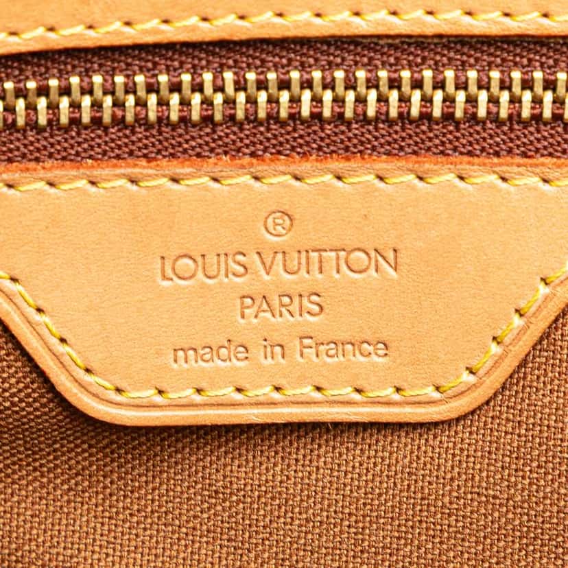 Louis Vuitton Monogram Cabas Piano Brown Canvas Good condition - Box View