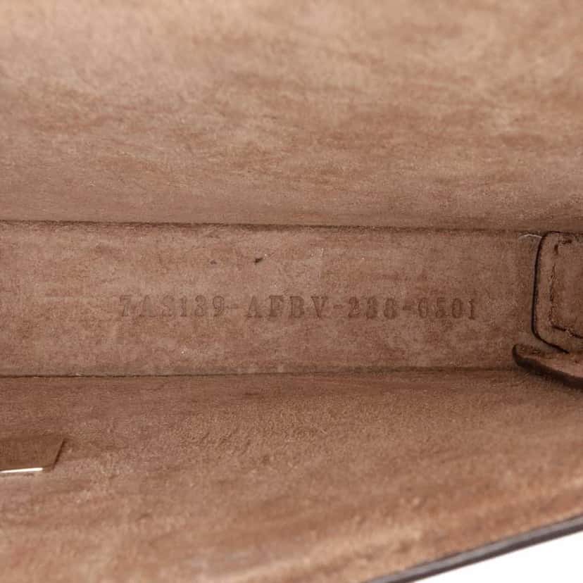 Fendi Zucca Canvas Soft Trunk Baguette Phone Pouch Crossbody Brown Good condition - Box View