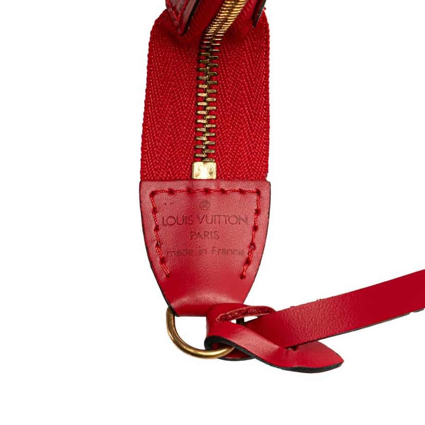 Louis Vuitton Epi Pochette Accessoires Red Leather Good condition - Box View