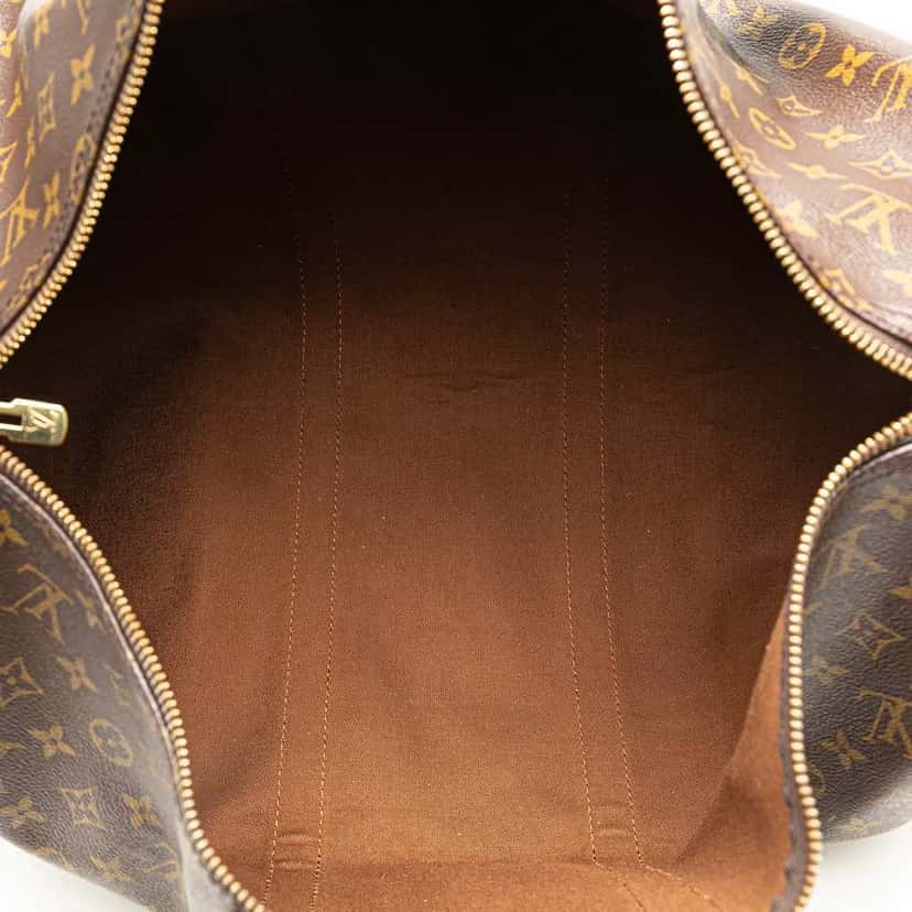 Louis Vuitton Monogram Keepall 50 Brown Canvas Good condition - Model View