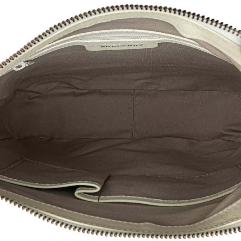 Burberry Nova Check Canvas Crossbody Brown Very good condition - Model View