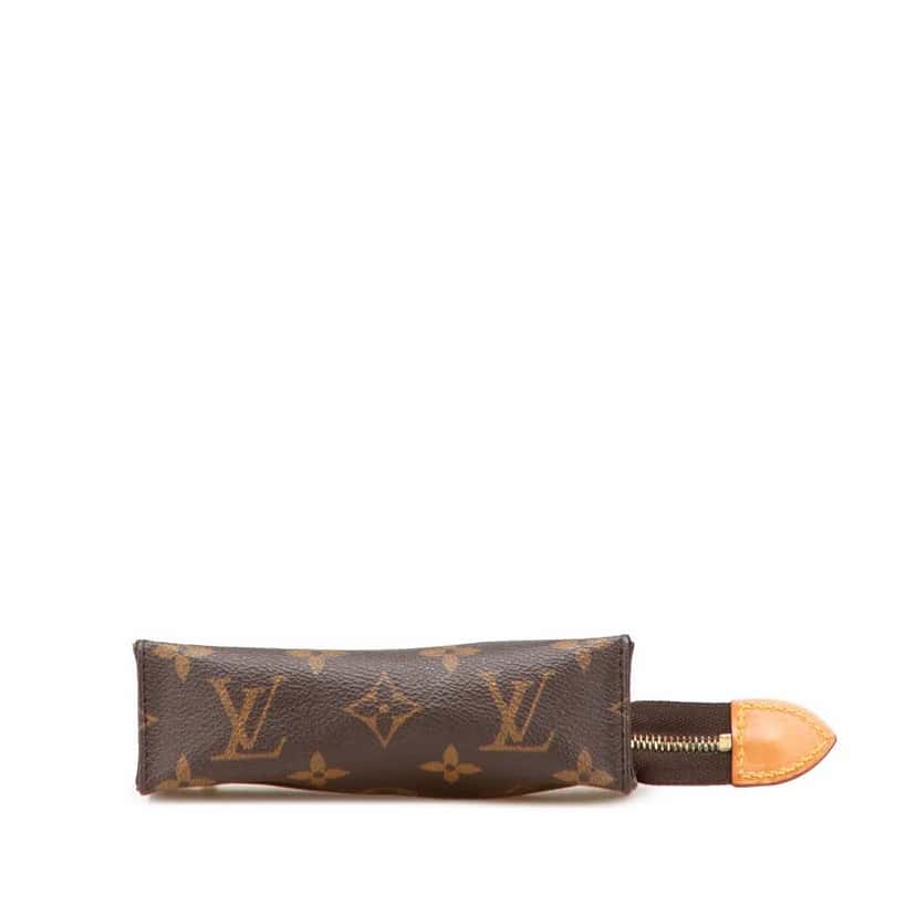 Louis Vuitton Monogram Toiletry Pouch 15 Brown Canvas Good condition - Inside View