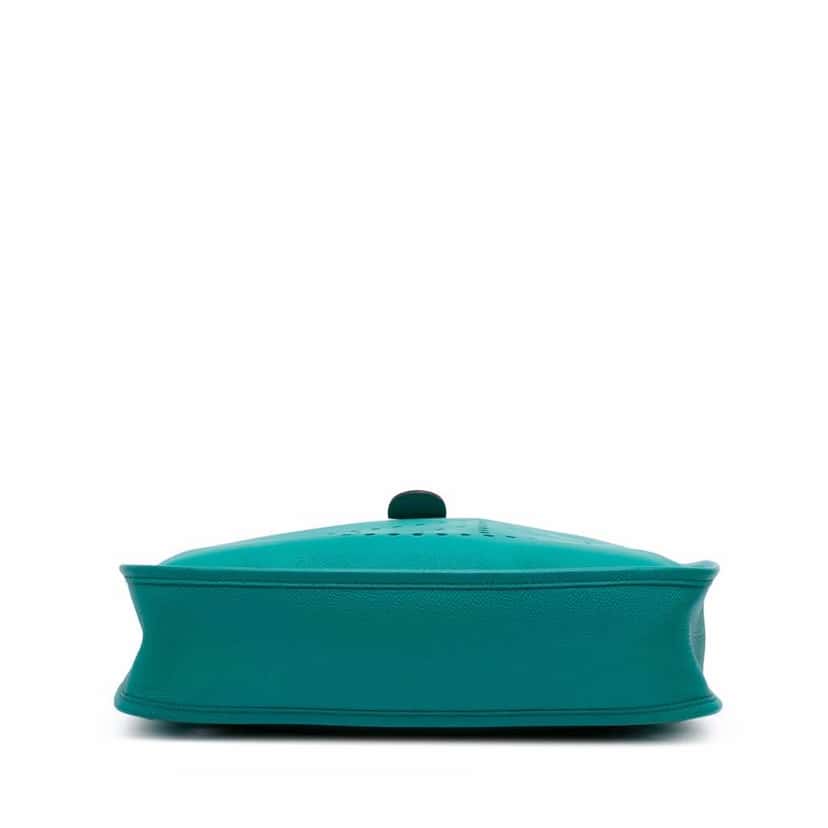 Hermès Epsom Evelyne PM Blue Leather Good condition - Inside View