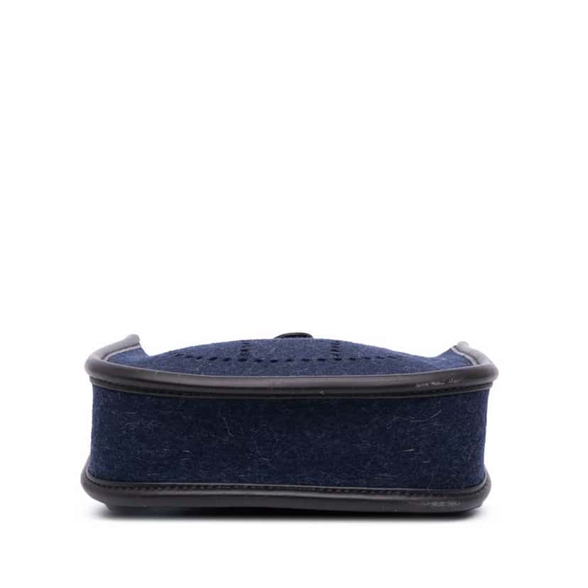 Hermès Feutre and Swift Evelyne TPM Blue Good condition - Inside View