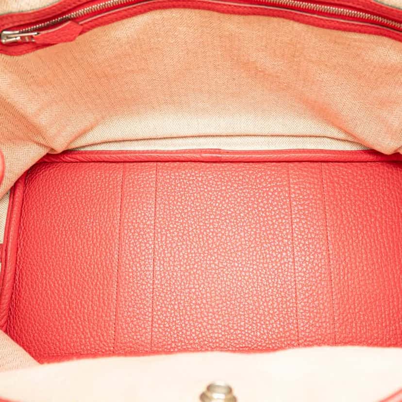 Hermès Negonda Garden Party 36 Pink Leather Good condition - Model View