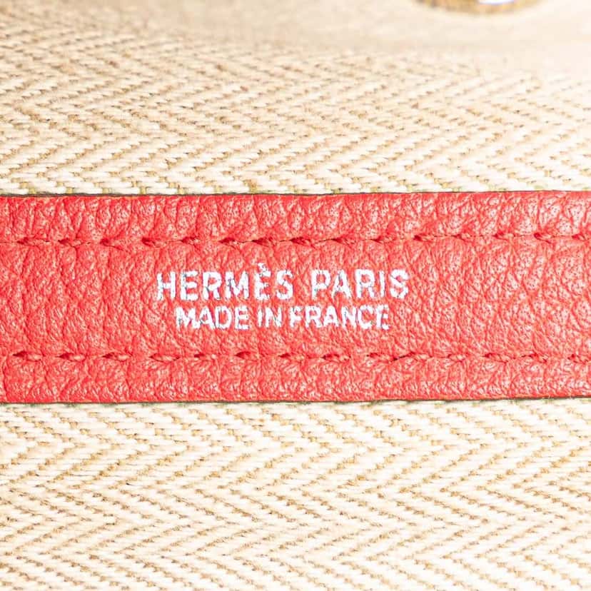 Hermès Negonda Garden Party 36 Pink Leather Good condition - Box View