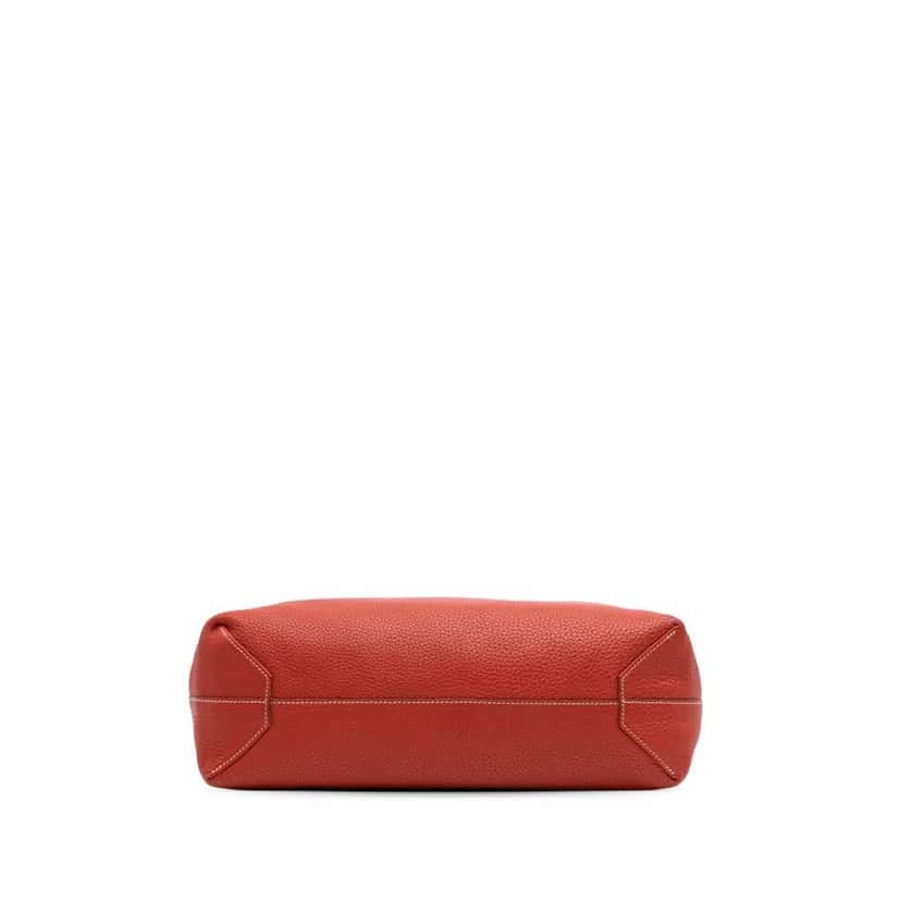 Hermès Clemence Double Sens 36 Orange Leather Good condition - Inside View