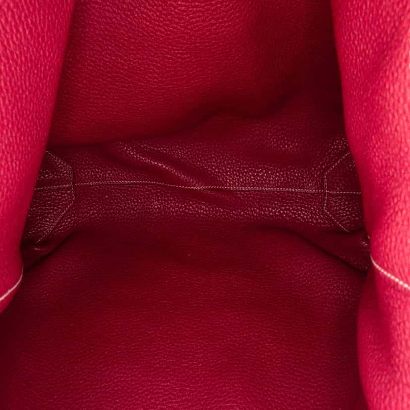 Hermès Clemence Double Sens 36 Red Leather Good condition - Model View