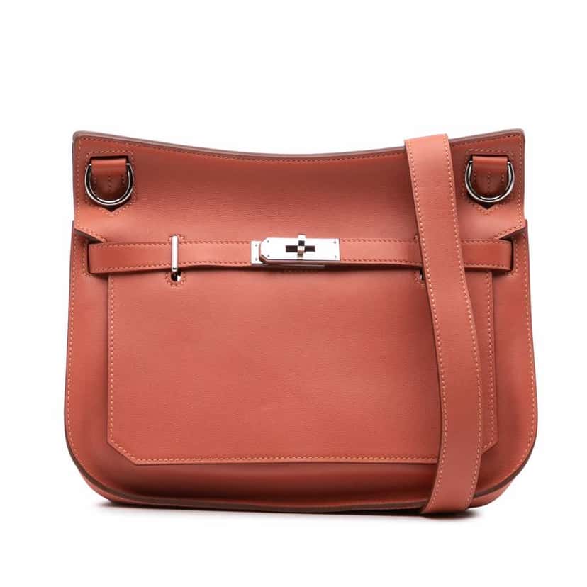 Hermès Swift Jypsiere 28 Red Leather Good condition - Front View