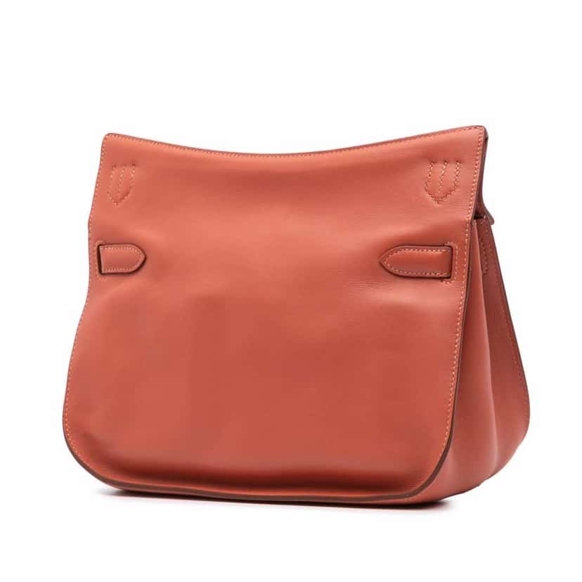 Hermès Swift Jypsiere 28 Red Leather Good condition - Back View