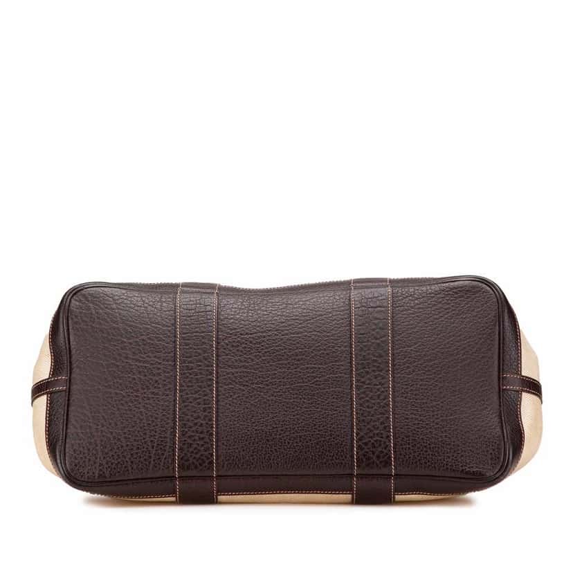 Hermès Toile and Negonda Garden Party 36 Brown Good condition - Inside View