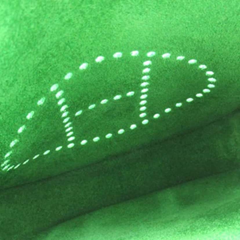 Hermès Clemence Evelyne TPM Green Leather Very good condition - Box View