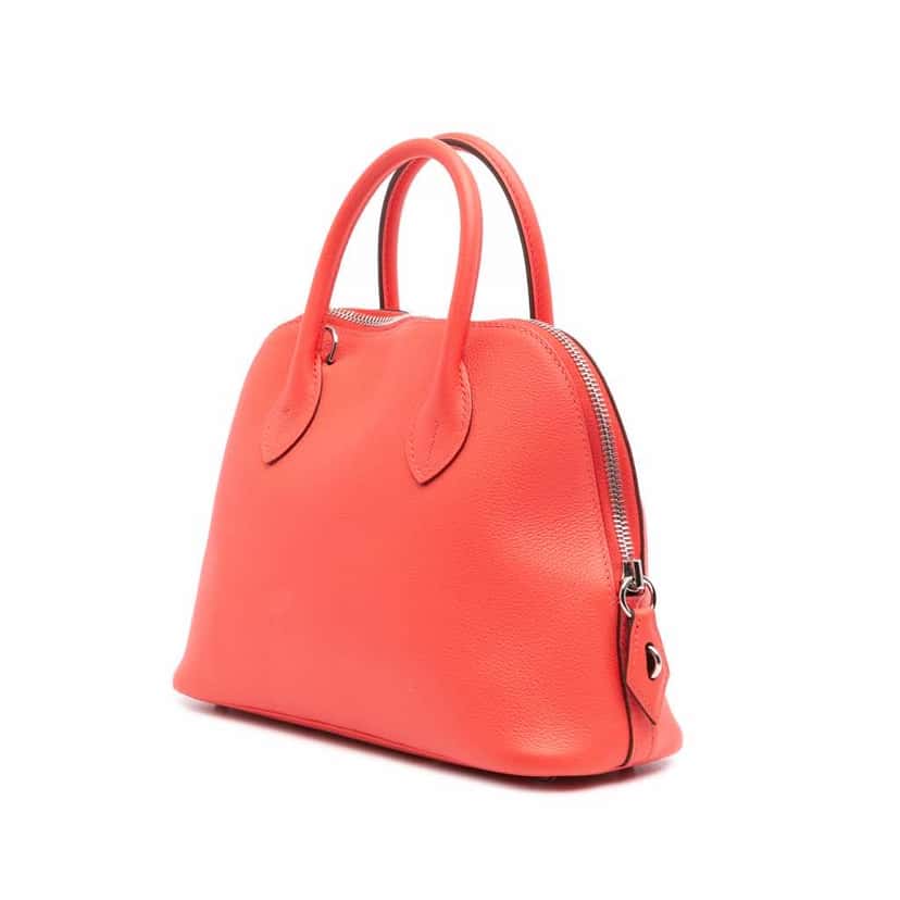 Hermès Evercolor Bolide 1923 25 Pink Leather Good condition - Back View