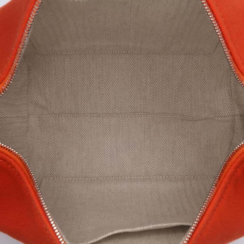 Hermès Small Canvas Bride A Brac Case Orange Good condition - Model View