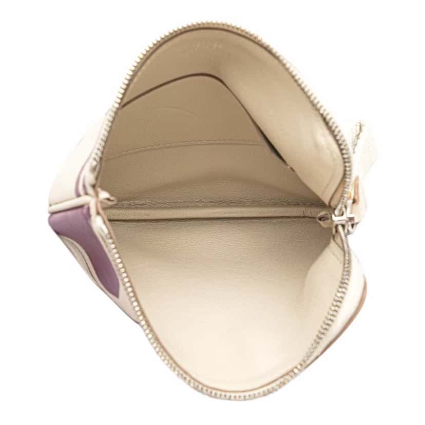 Hermès Swift Brides de Gala en Desordre Tattoo Carre Pocket Pouch White Leather Good condition - Model View