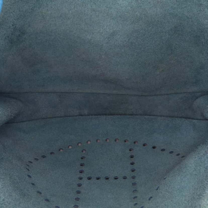 Hermès Clemence Evelyne III 33 Blue Leather Good condition - Model View