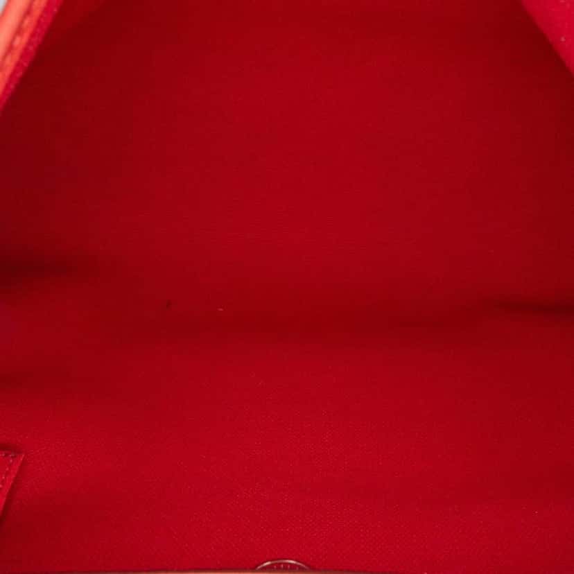 Hermès Toile Herbag Zip 31 Orange Good condition - Box View