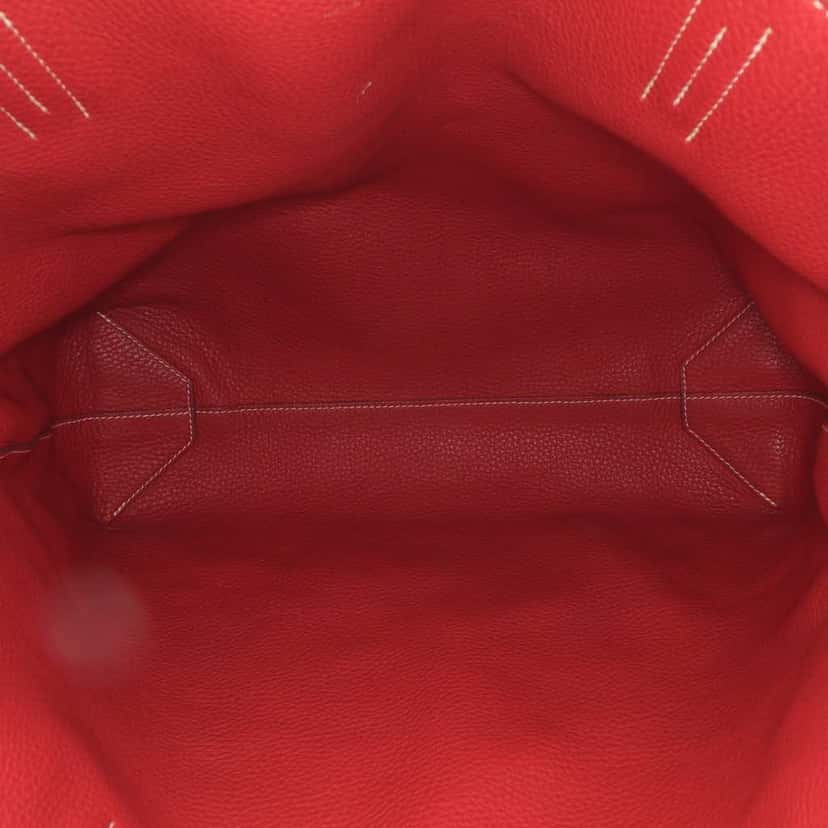 Hermès Clemence Double Sens 36 Pink Leather Good condition - Model View