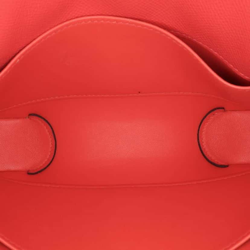 Hermès Epsom Cherche Midi Clutch 22 Red Leather Good condition - Model View