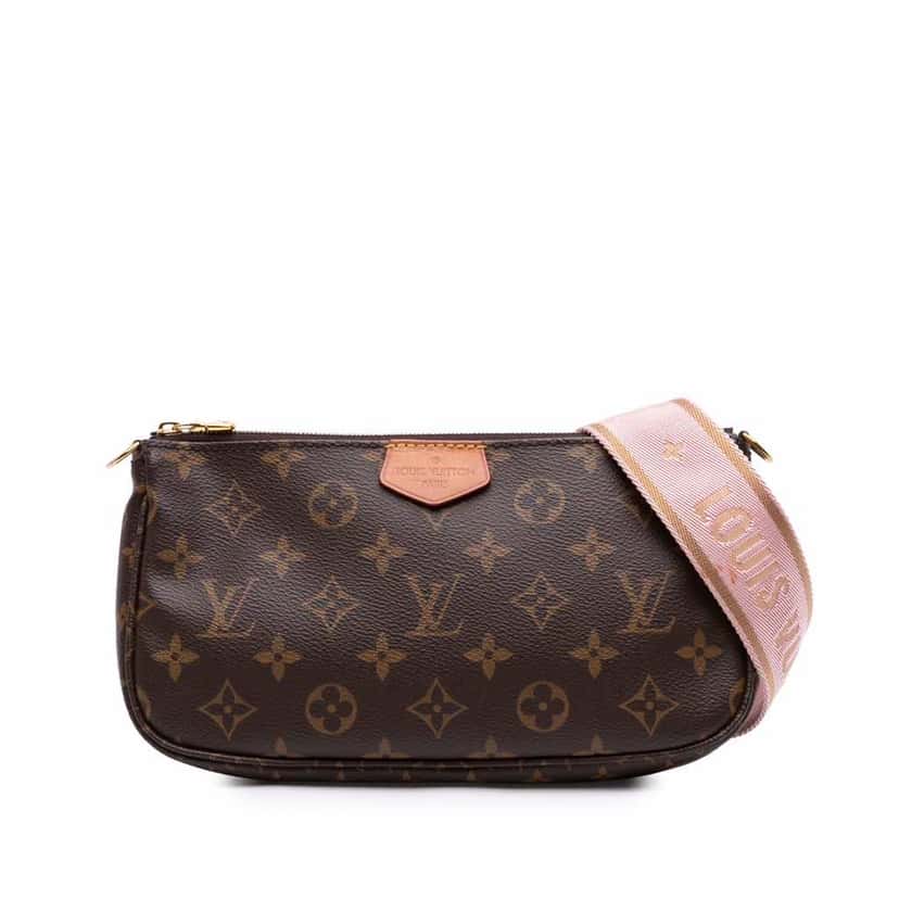 Louis Vuitton Monogram Multi Pochette Accessoires Brown Canvas Good condition - Front View