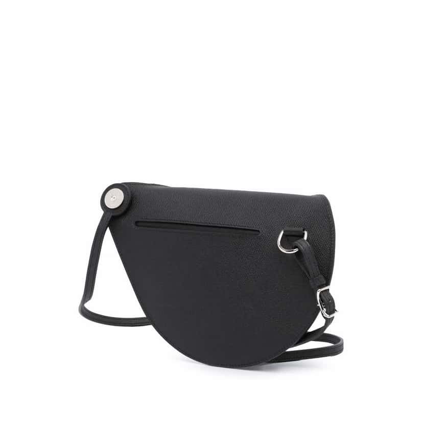 Hermès Epsom Petite Course Black Leather Good condition - Back View