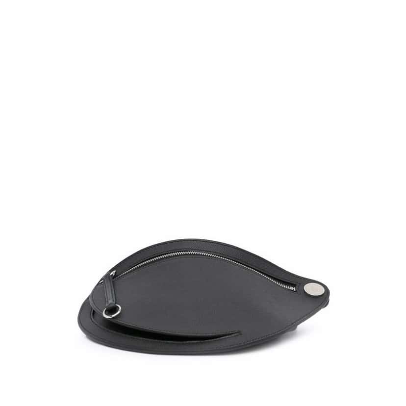 Hermès Epsom Petite Course Black Leather Good condition - Inside View